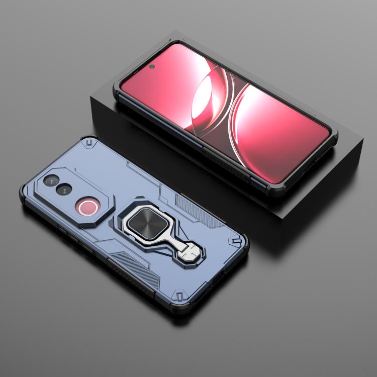 For vivo V50 Metal Kickstand TPU Hybrid PC Phone Case