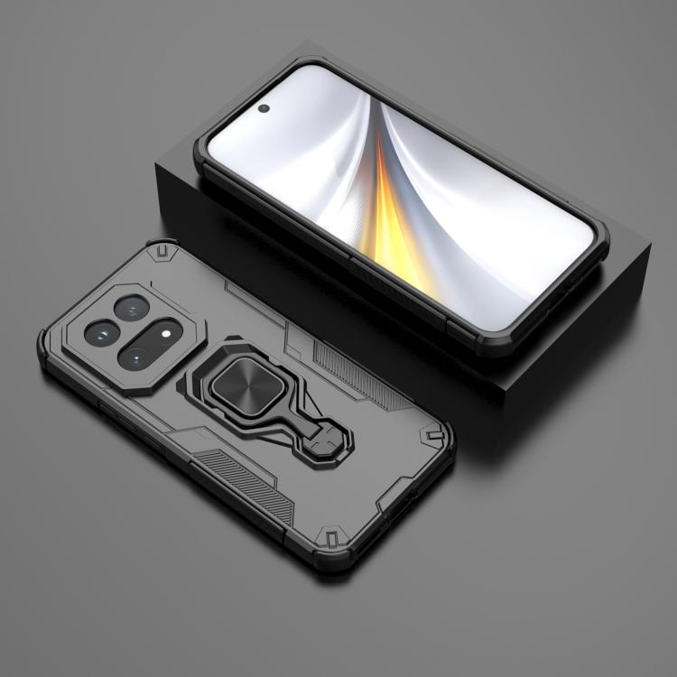 For vivo iQOO 15 Metal Kickstand TPU Hybrid PC Phone Case