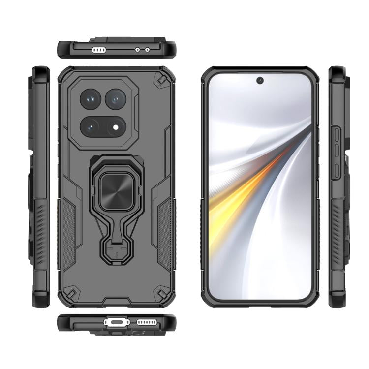 For vivo iQOO 15 Metal Kickstand TPU Hybrid PC Phone Case