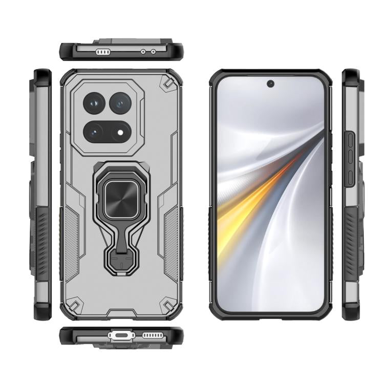 For vivo iQOO 15 Metal Kickstand TPU Hybrid PC Phone Case