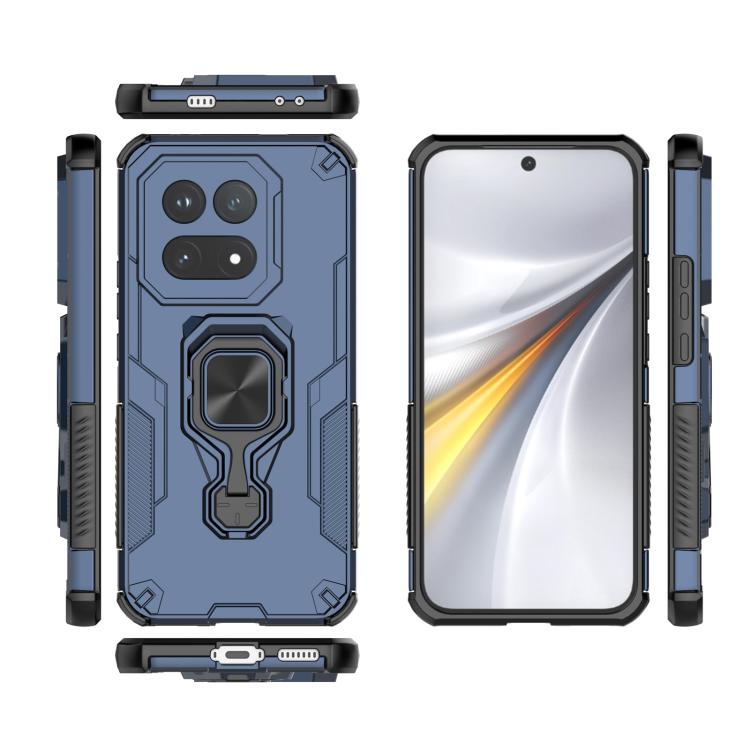For vivo iQOO 15 Metal Kickstand TPU Hybrid PC Phone Case