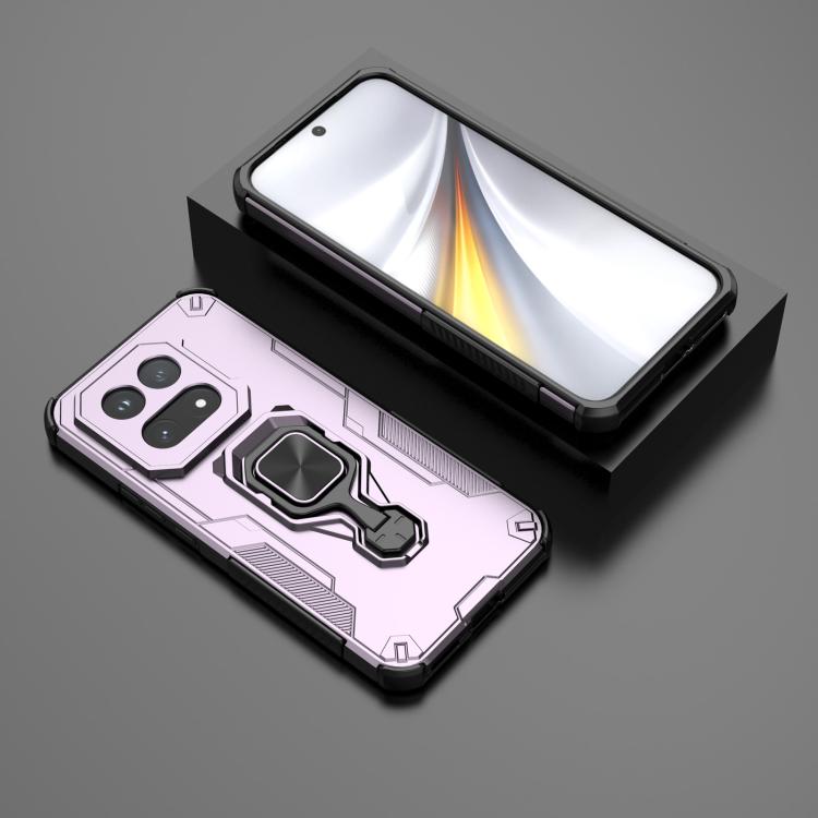 For vivo iQOO 15 Metal Kickstand TPU Hybrid PC Phone Case