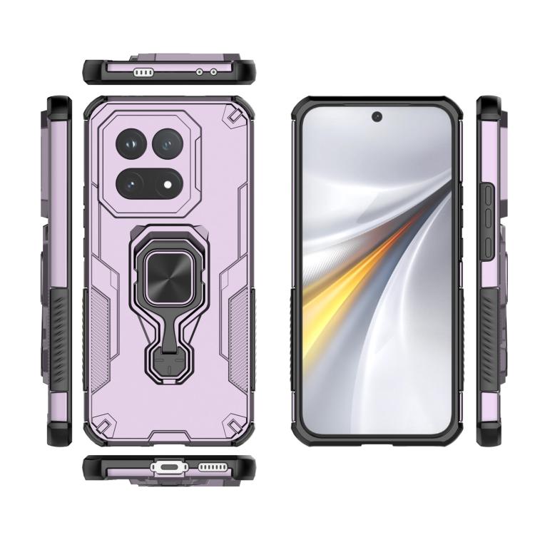 For vivo iQOO 15 Metal Kickstand TPU Hybrid PC Phone Case