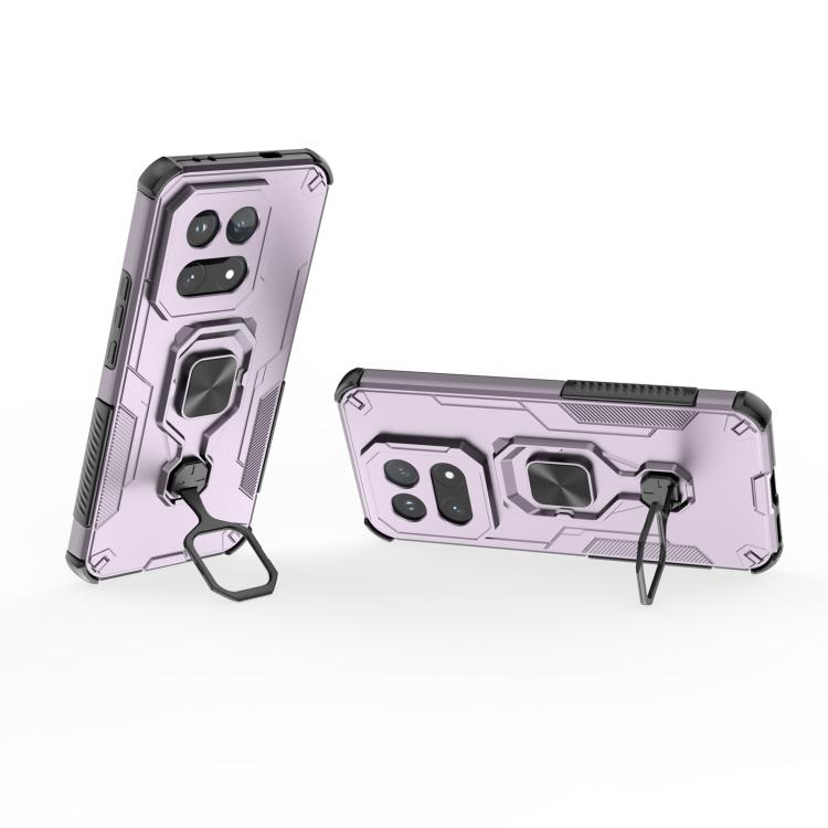 For vivo iQOO 15 Metal Kickstand TPU Hybrid PC Phone Case