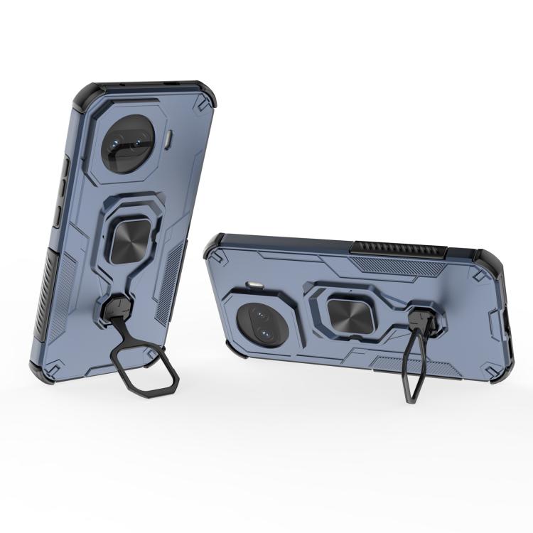 For vivo iQOO Z11 Turbo Metal Kickstand TPU Hybrid PC Phone Case