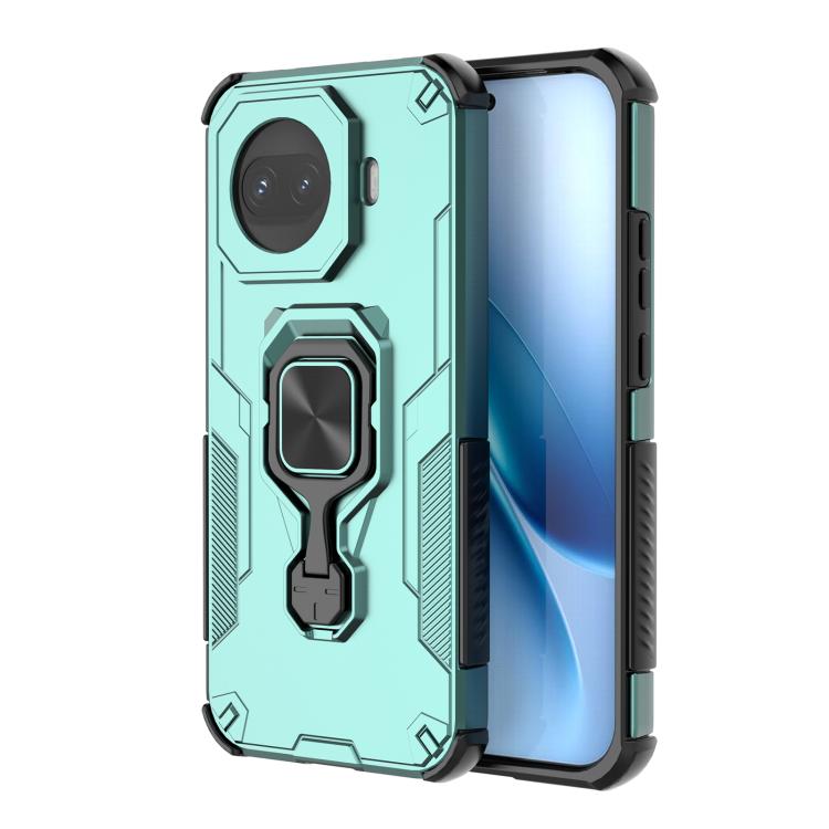 For vivo iQOO Z11 Turbo Metal Kickstand TPU Hybrid PC Phone Case
