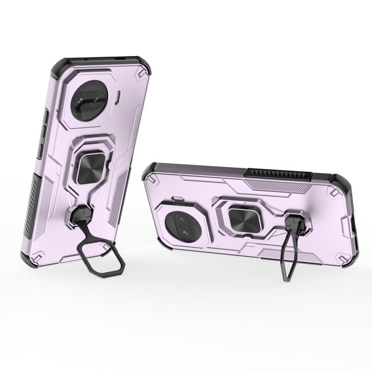 For vivo iQOO Z11 Turbo Metal Kickstand TPU Hybrid PC Phone Case