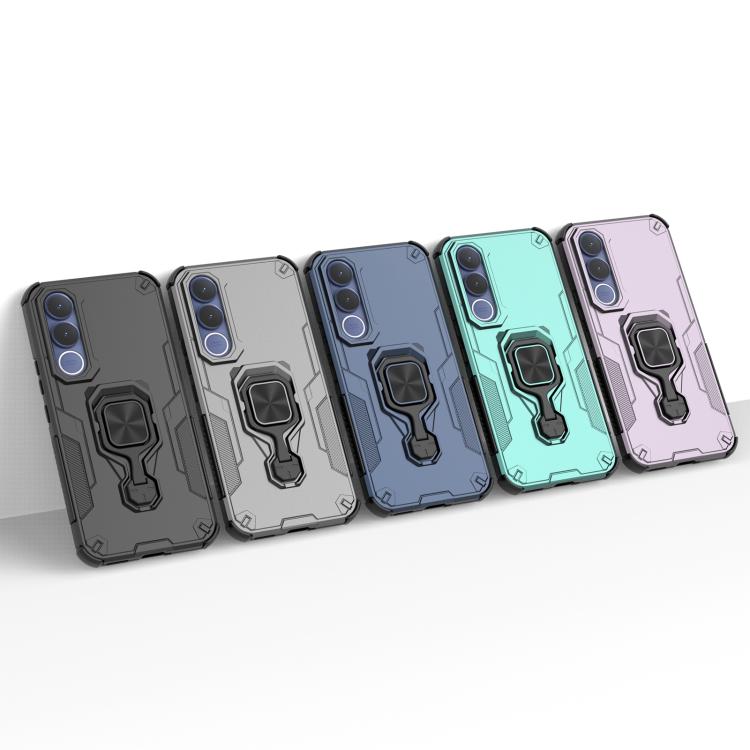 For vivo V70 FE 5G Metal Kickstand TPU Hybrid PC Phone Case