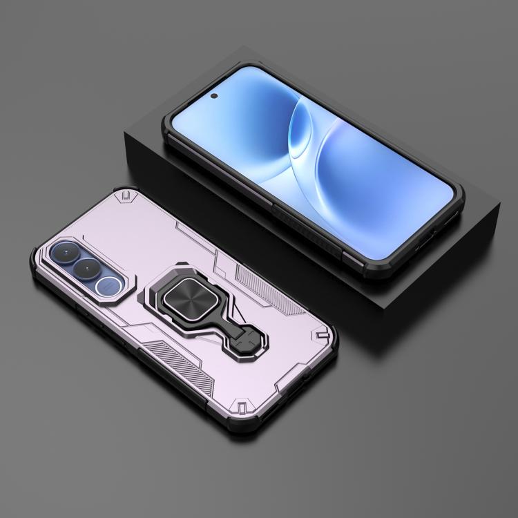 For vivo V70 FE 5G Metal Kickstand TPU Hybrid PC Phone Case