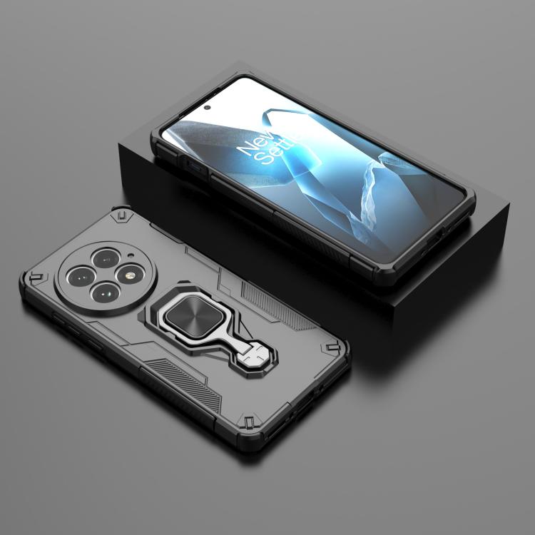 For OnePlus 13 Metal Kickstand TPU Hybrid PC Phone Case