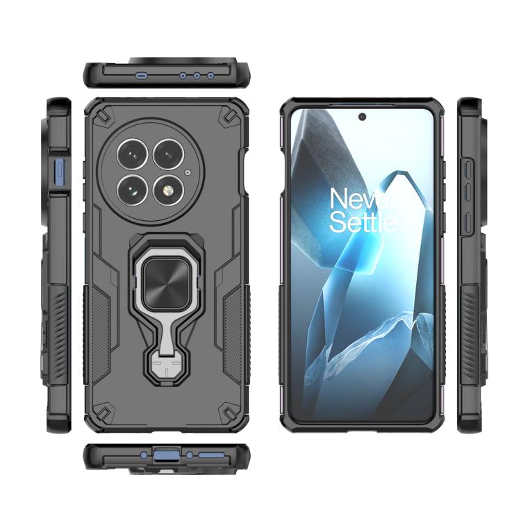 For OnePlus 13 Metal Kickstand TPU Hybrid PC Phone Case