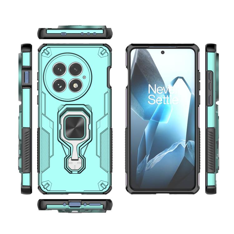 For OnePlus 13 Metal Kickstand TPU Hybrid PC Phone Case