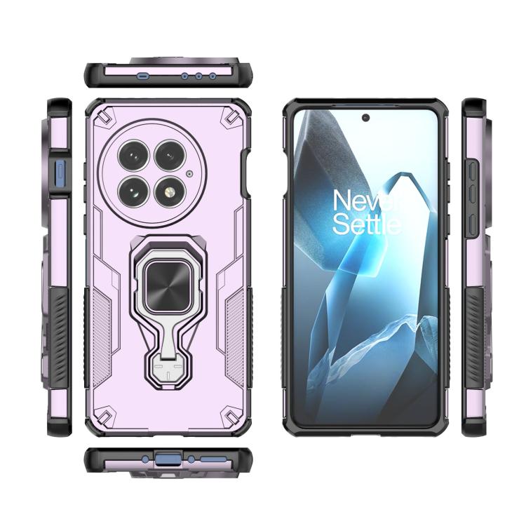 For OnePlus 13 Metal Kickstand TPU Hybrid PC Phone Case