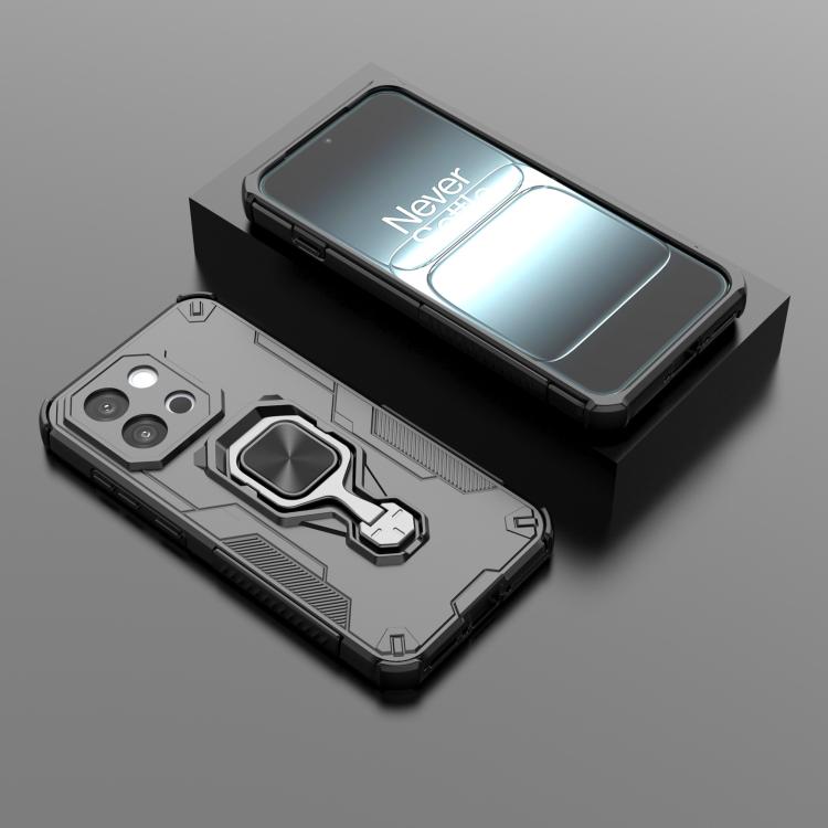 For OnePlus 13T Metal Kickstand TPU Hybrid PC Phone Case