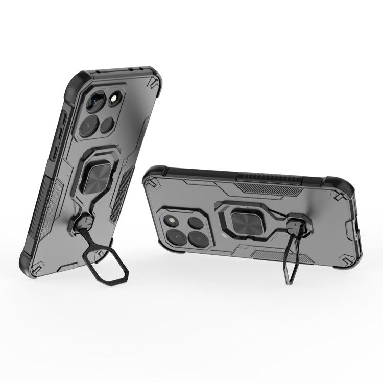 For OnePlus Turbo 6 Metal Kickstand TPU Hybrid PC Phone Case