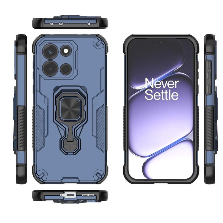 For OnePlus Turbo 6 Metal Kickstand TPU Hybrid PC Phone Case
