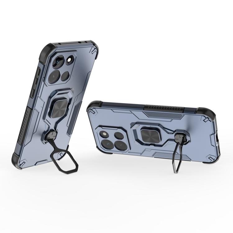 For OnePlus Turbo 6 Metal Kickstand TPU Hybrid PC Phone Case
