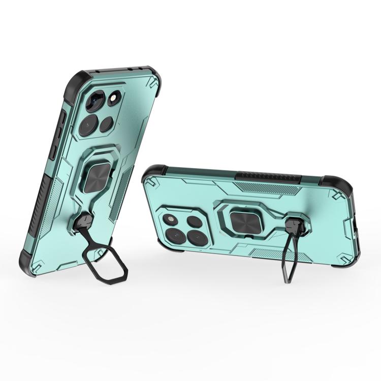 For OnePlus Turbo 6 Metal Kickstand TPU Hybrid PC Phone Case