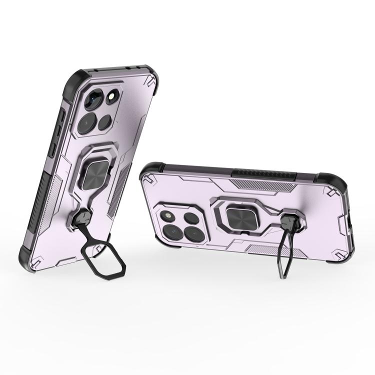 For OnePlus Turbo 6 Metal Kickstand TPU Hybrid PC Phone Case