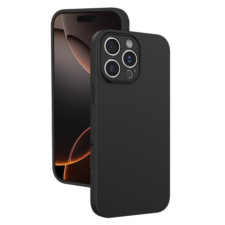 For iPhone 16 Pro Max Fine Hole Liquid Silicone Phone Case