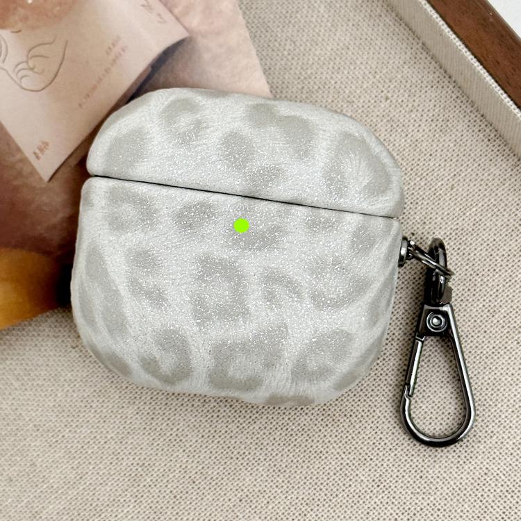 For AirPods Pro Leopard Texture Wireless Earphone PC Case