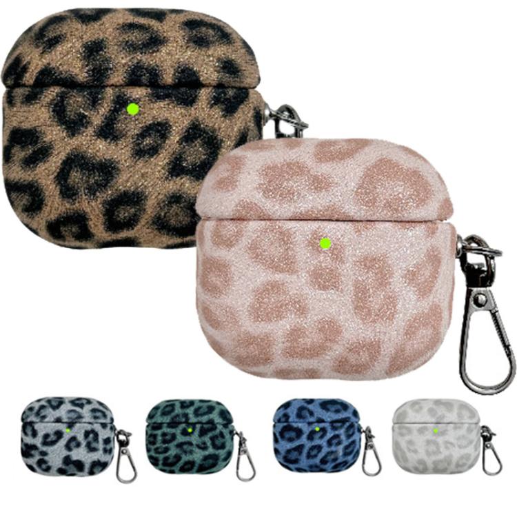 For AirPods Pro Leopard Texture Wireless Earphone PC Case