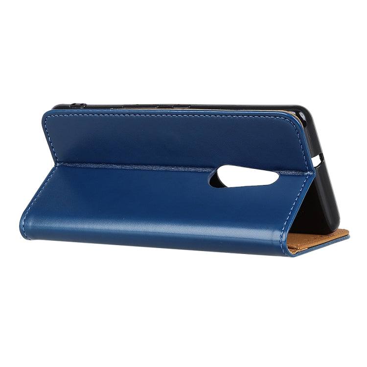 For Fujitsu Arrows Be4 F-41A 3-Color Pearl Texture Magnetic Buckle Horizontal Flip PU Leather Case with Card Slots & Wallet & Holder