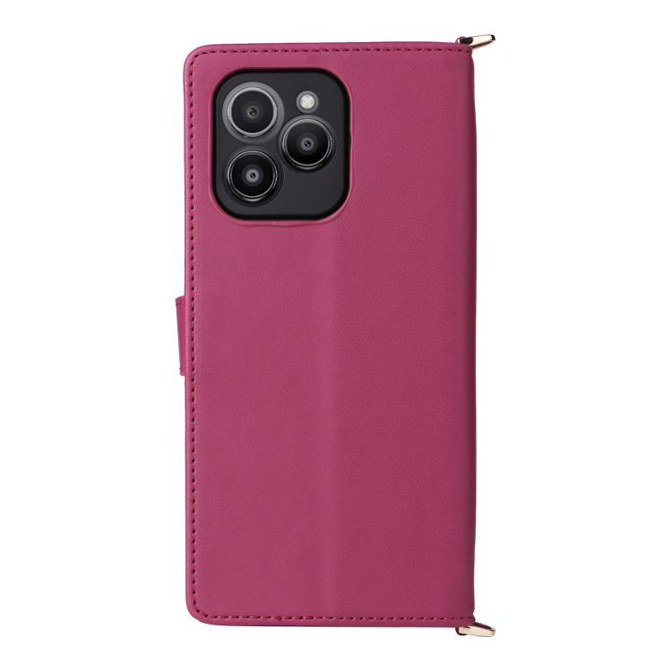 For Fossibot S1 5G Multifunctional 6-Card Slots Leather Phone Case with Wrist Strap
