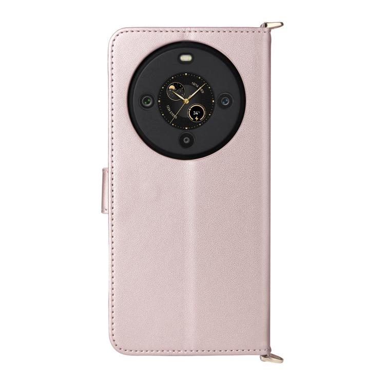 For Fossibot S3 Pro Multifunctional 6-Card Slots Leather Phone Case with Wrist Strap