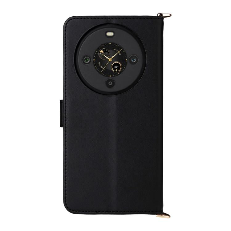 For Fossibot S3 Pro Multifunctional 6-Card Slots Leather Phone Case with Wrist Strap