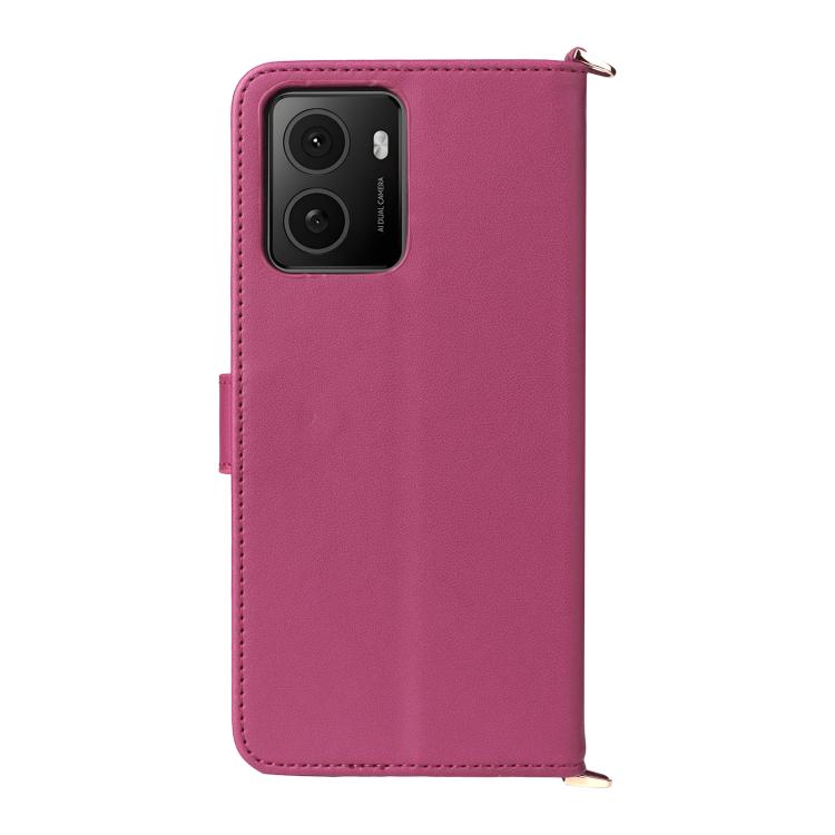 For HMD Pulse / Pulse Pro / Pulse+ Multifunctional 6-Card Slots Leather Phone Case with Wrist Strap