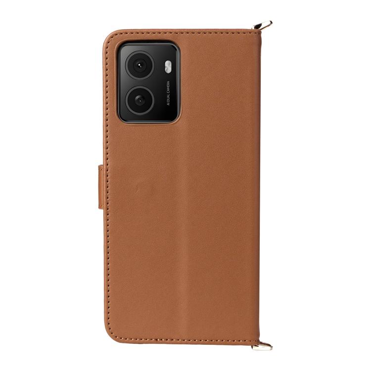 For HMD Pulse / Pulse Pro / Pulse+ Multifunctional 6-Card Slots Leather Phone Case with Wrist Strap