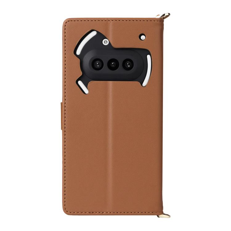 For Nothing Phone 3a Multifunctional 6-Card Slots Leather Phone Case with Wrist Strap