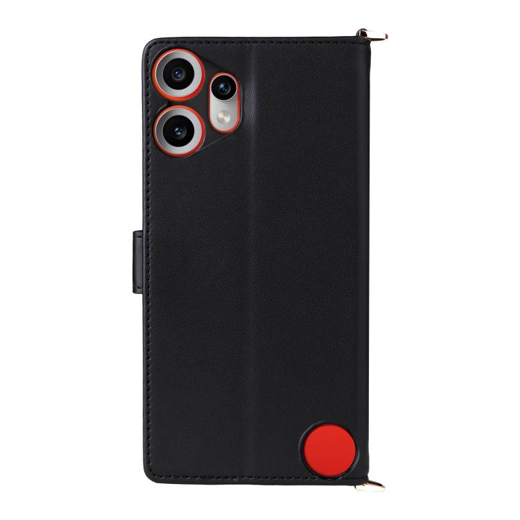 For Nothing CMF Phone 2 Pro Multifunctional 6-Card Slots Leather Phone Case with Wrist Strap
