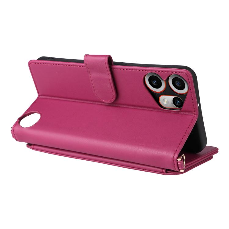 For Nothing CMF Phone 2 Pro Multifunctional 6-Card Slots Leather Phone Case with Wrist Strap