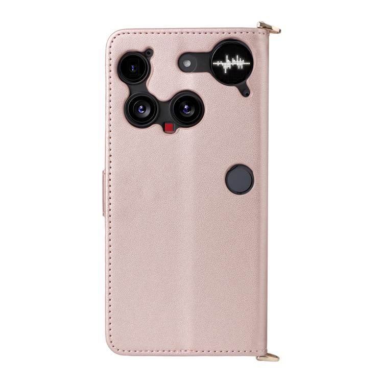 For Nothing Phone 3 Multifunctional 6-Card Slots Leather Phone Case with Wrist Strap