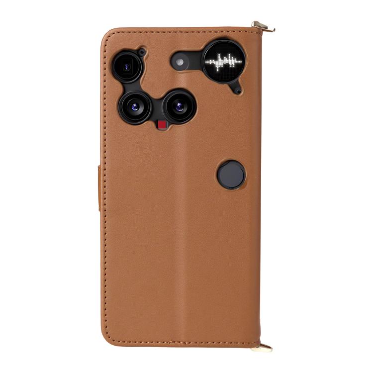 For Nothing Phone 3 Multifunctional 6-Card Slots Leather Phone Case with Wrist Strap