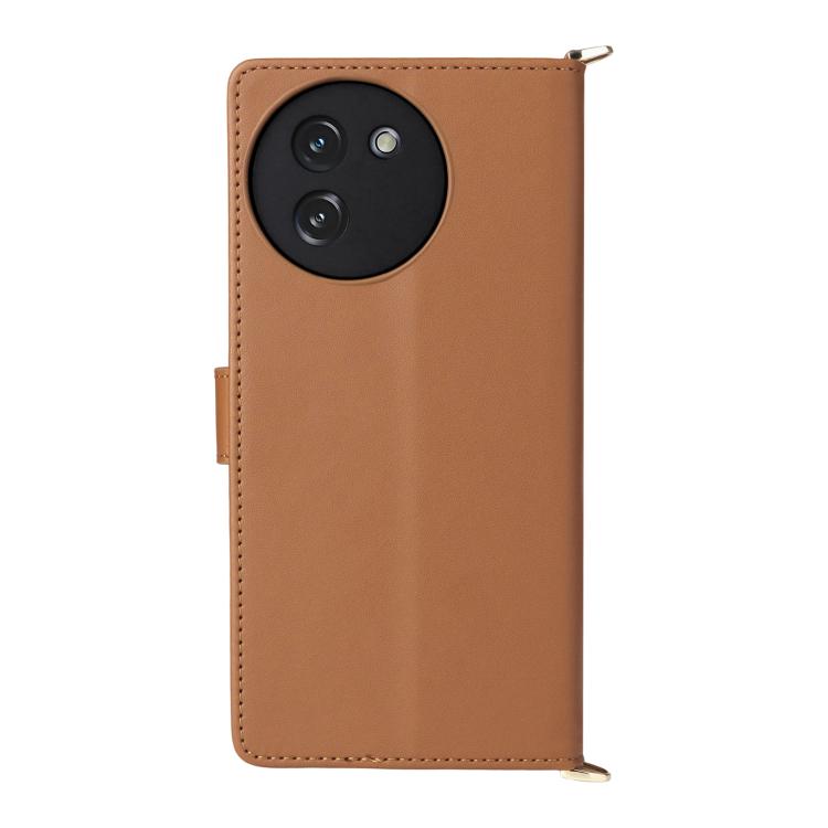 For Doogee Note 59 / Note 59 Pro Multifunctional 6-Card Slots Leather Phone Case with Wrist Strap