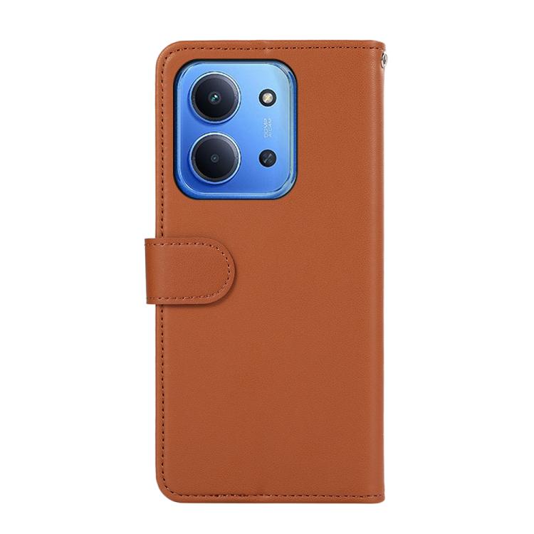 For Redmi 15C 5G / 4G Global 171mm ABEEL Delicate Texture Splicing RFID Leather Phone Case