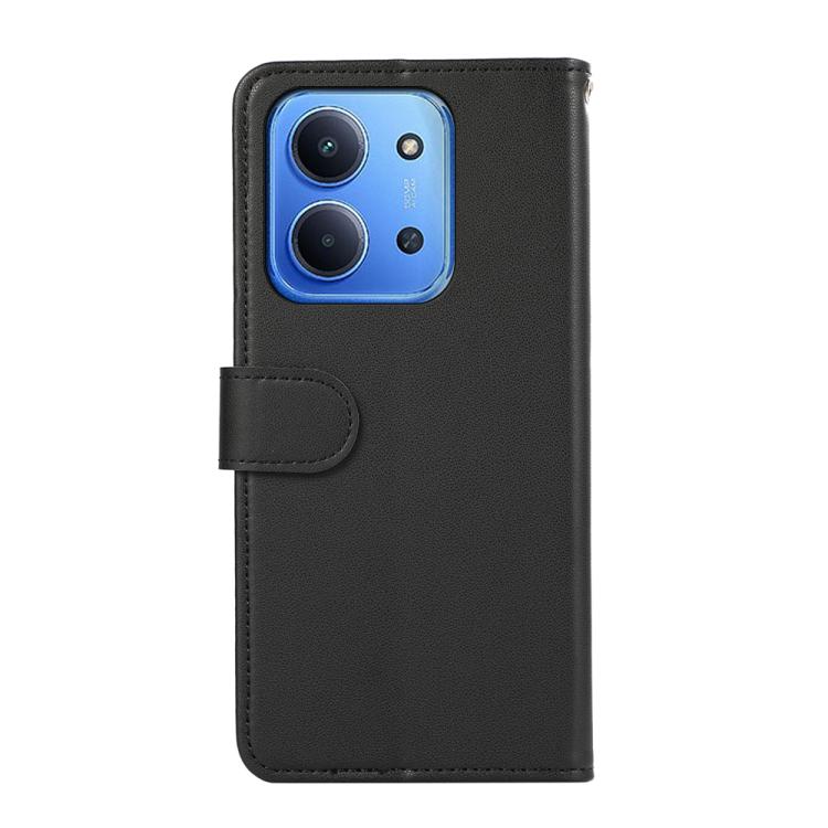 For Redmi 15C 5G / 4G EU 173mm ABEEL Delicate Texture Splicing RFID Leather Phone Case