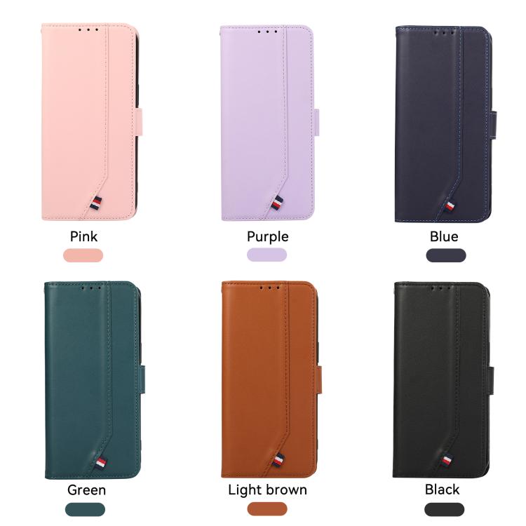 For Redmi 15 5G Global / 15 4G SEA ABEEL Delicate Texture Splicing RFID Leather Phone Case