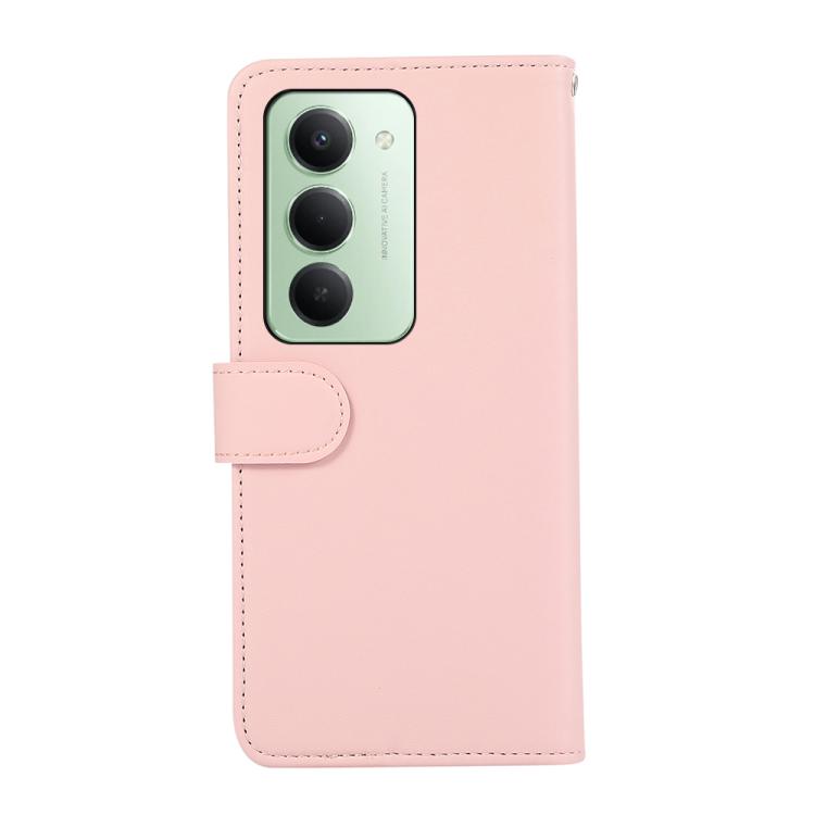 For Redmi 15 5G / 4G EU 171mm ABEEL Delicate Texture Splicing RFID Leather Phone Case