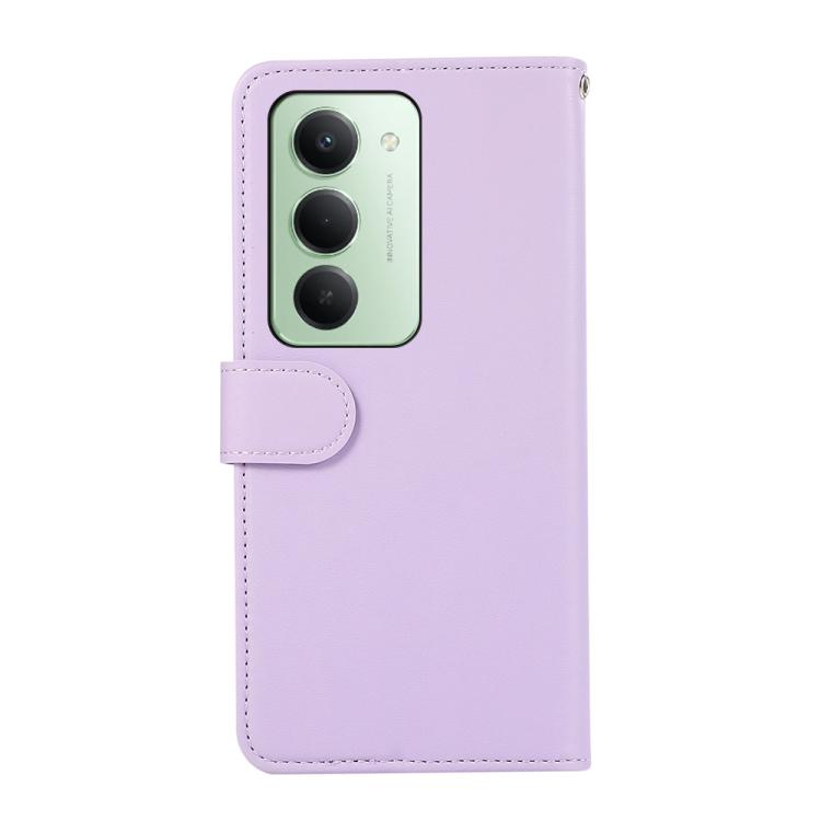 For Redmi 15 5G / 4G EU 171mm ABEEL Delicate Texture Splicing RFID Leather Phone Case
