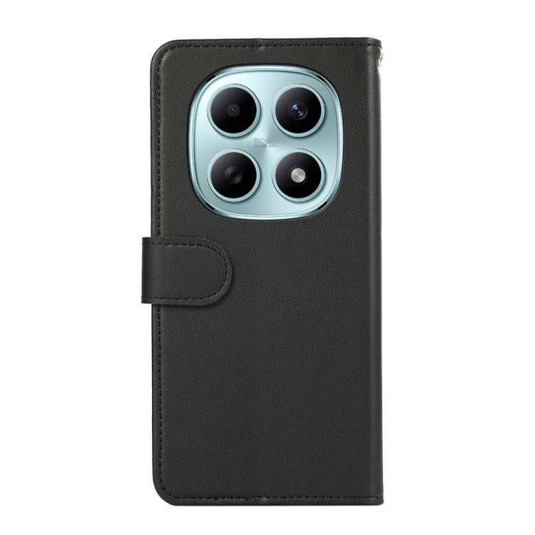 For Redmi Note 15 5G Global 164mm ABEEL Delicate Texture Splicing RFID Leather Phone Case