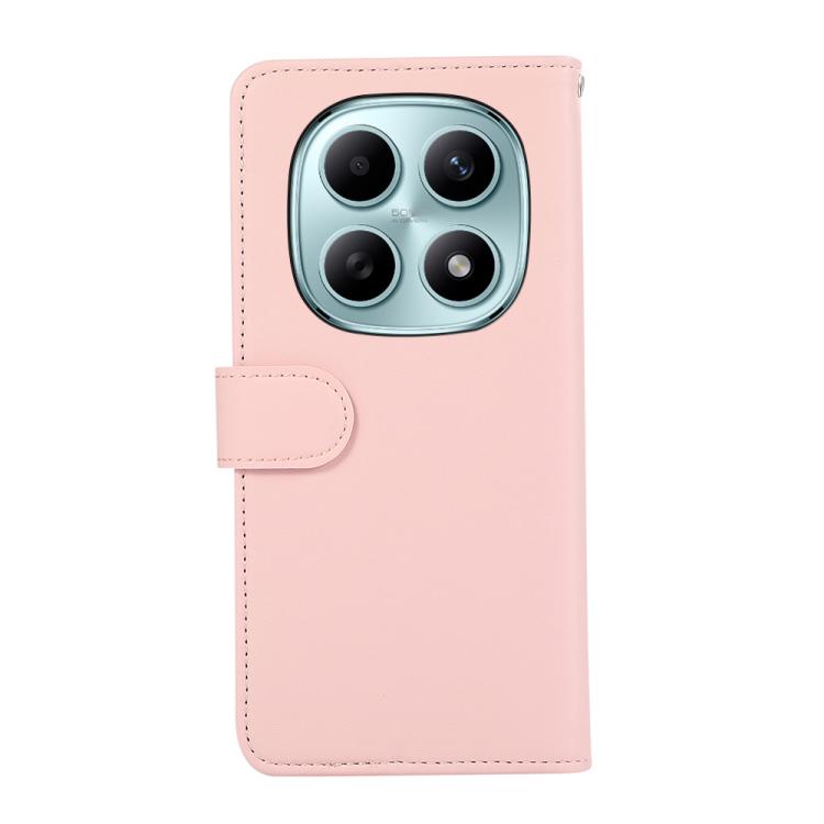For Redmi Note 15 5G Global 164mm ABEEL Delicate Texture Splicing RFID Leather Phone Case