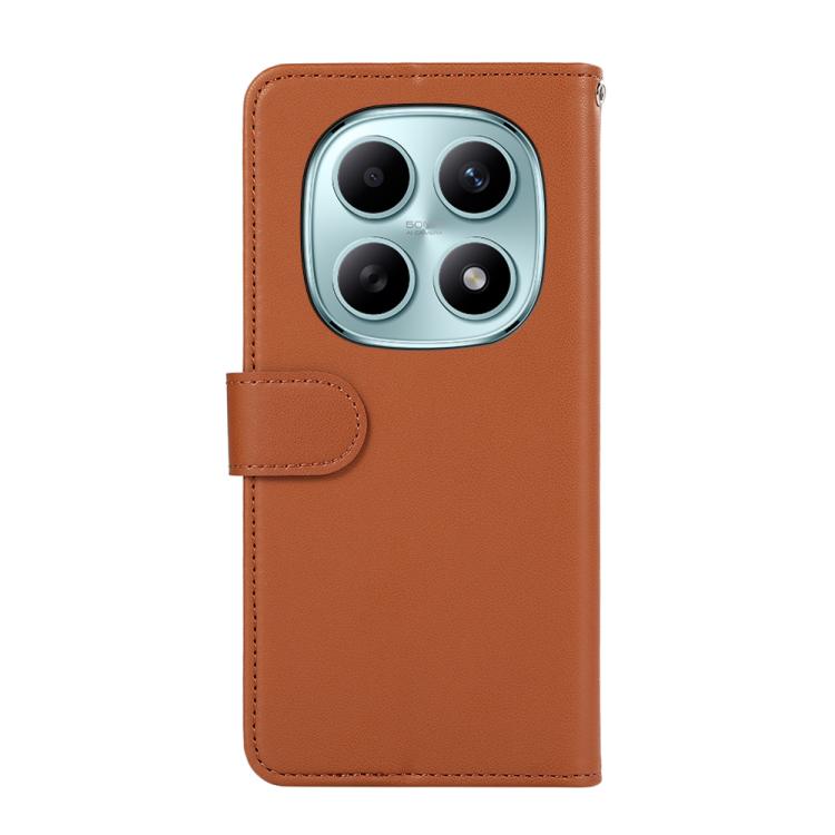 For Redmi Note 15 5G Global 164mm ABEEL Delicate Texture Splicing RFID Leather Phone Case