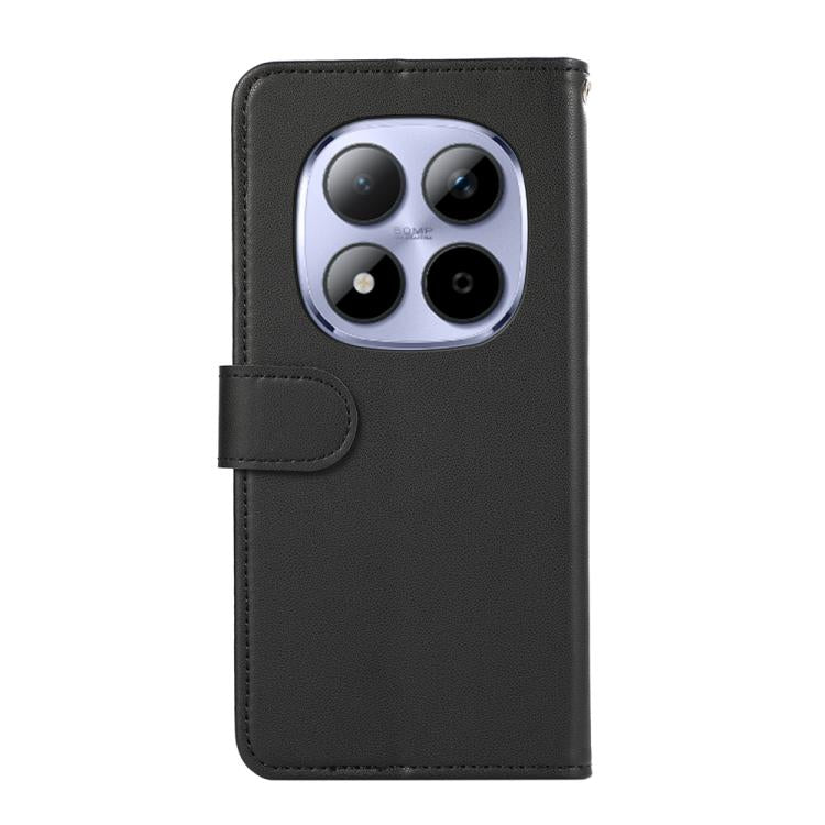 For Redmi Note 15 Pro 5G Global 163.6mm ABEEL Delicate Texture Splicing RFID Leather Phone Case