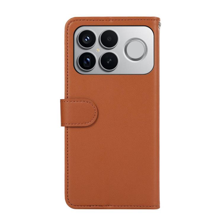 For Redmi K90 Pro Max/Poco F8 Ultra ABEEL Delicate Texture Splicing RFID Leather Phone Case