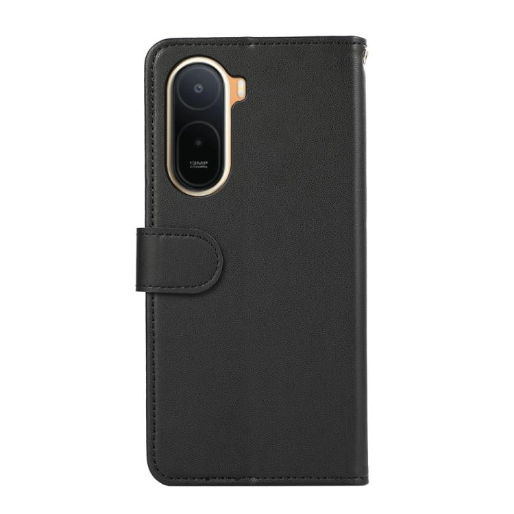 For Redmi A7 Pro 171mm/Poco C85x 5G ABEEL Delicate Texture Splicing RFID Leather Phone Case