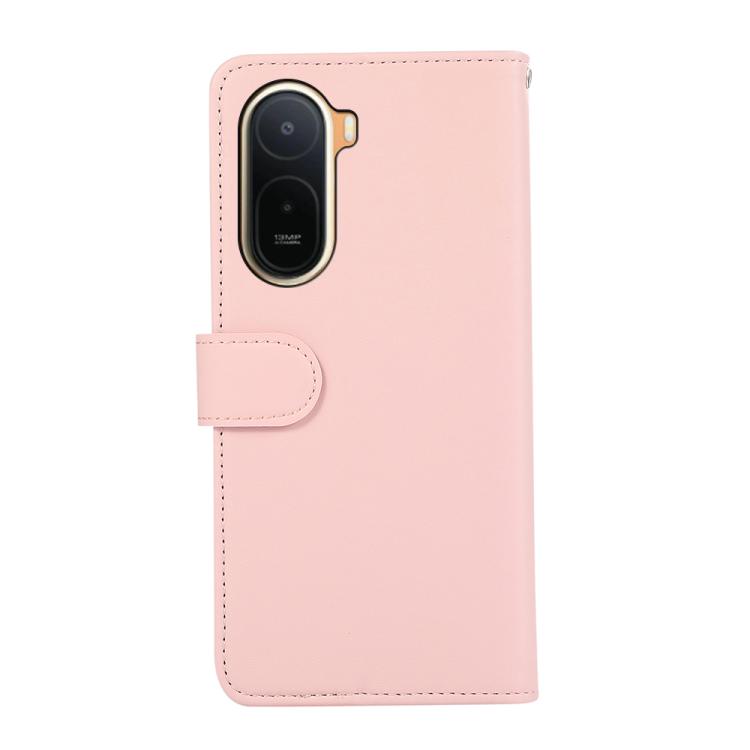 For Redmi A7 Pro 171mm/Poco C85x 5G ABEEL Delicate Texture Splicing RFID Leather Phone Case